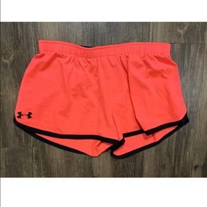 Under Armour Shorts Workout Pink Small Loose Fit